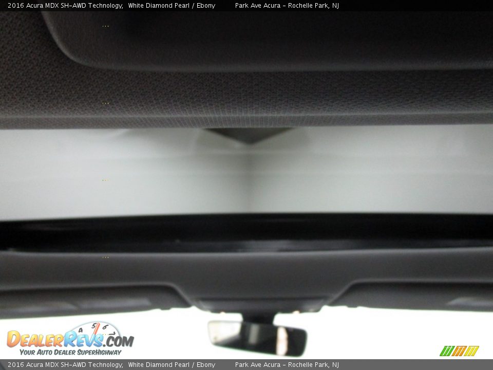 2016 Acura MDX SH-AWD Technology White Diamond Pearl / Ebony Photo #24