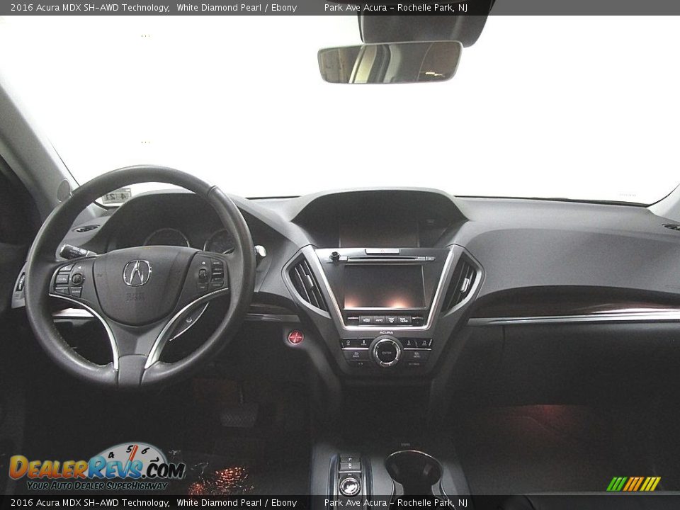 2016 Acura MDX SH-AWD Technology White Diamond Pearl / Ebony Photo #25