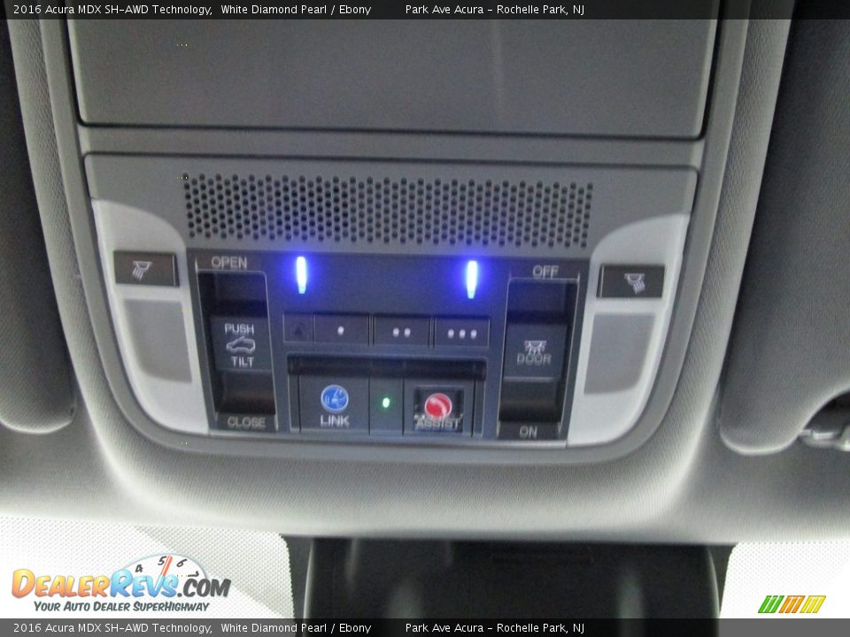 2016 Acura MDX SH-AWD Technology White Diamond Pearl / Ebony Photo #30