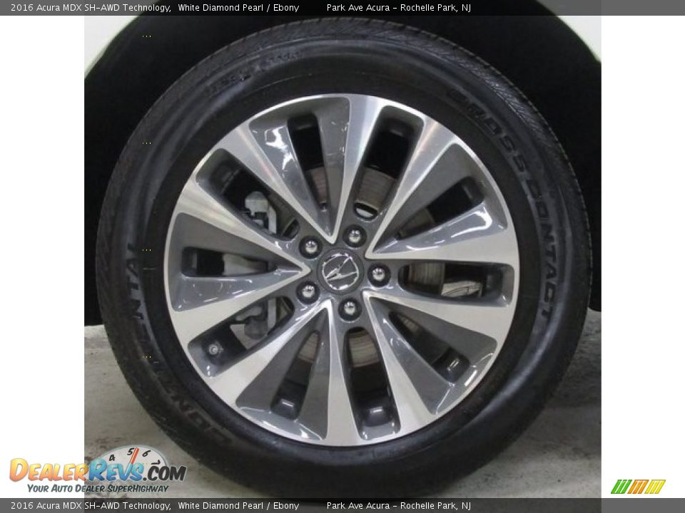 2016 Acura MDX SH-AWD Technology White Diamond Pearl / Ebony Photo #32