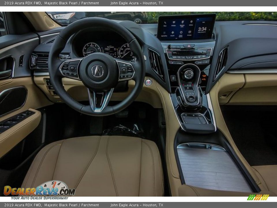 2019 Acura RDX FWD Majestic Black Pearl / Parchment Photo #27