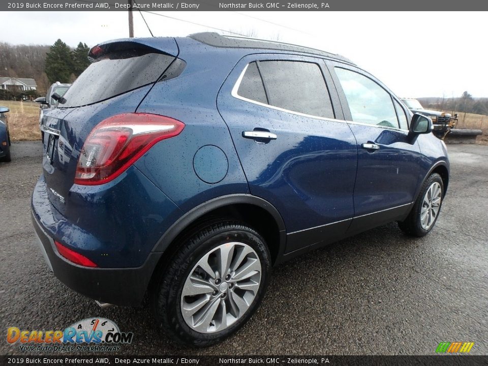 2019 Buick Encore Preferred AWD Deep Azure Metallic / Ebony Photo #5