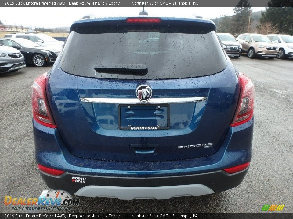 2019 Buick Encore Preferred AWD Deep Azure Metallic / Ebony Photo #6