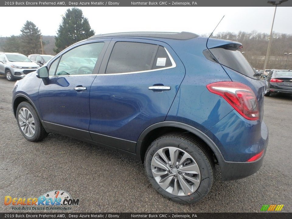 2019 Buick Encore Preferred AWD Deep Azure Metallic / Ebony Photo #8