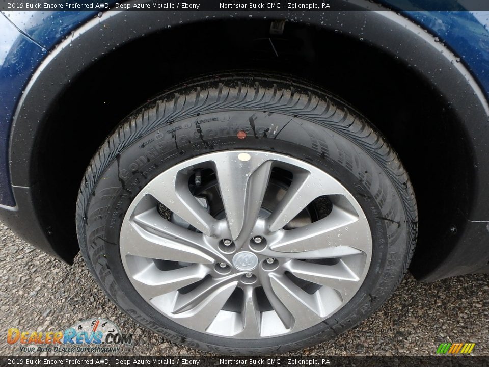 2019 Buick Encore Preferred AWD Deep Azure Metallic / Ebony Photo #10