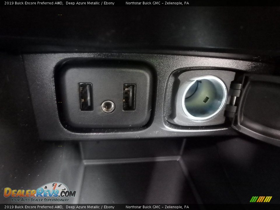 2019 Buick Encore Preferred AWD Deep Azure Metallic / Ebony Photo #20