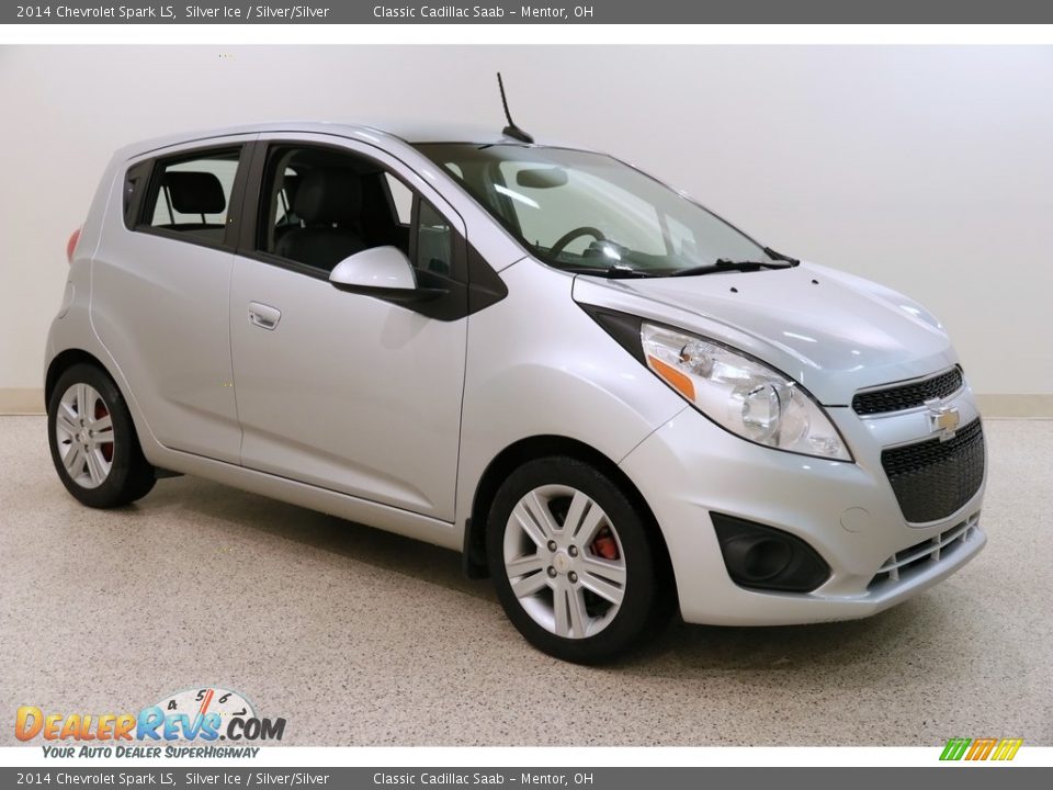 2014 Chevrolet Spark LS Silver Ice / Silver/Silver Photo #1