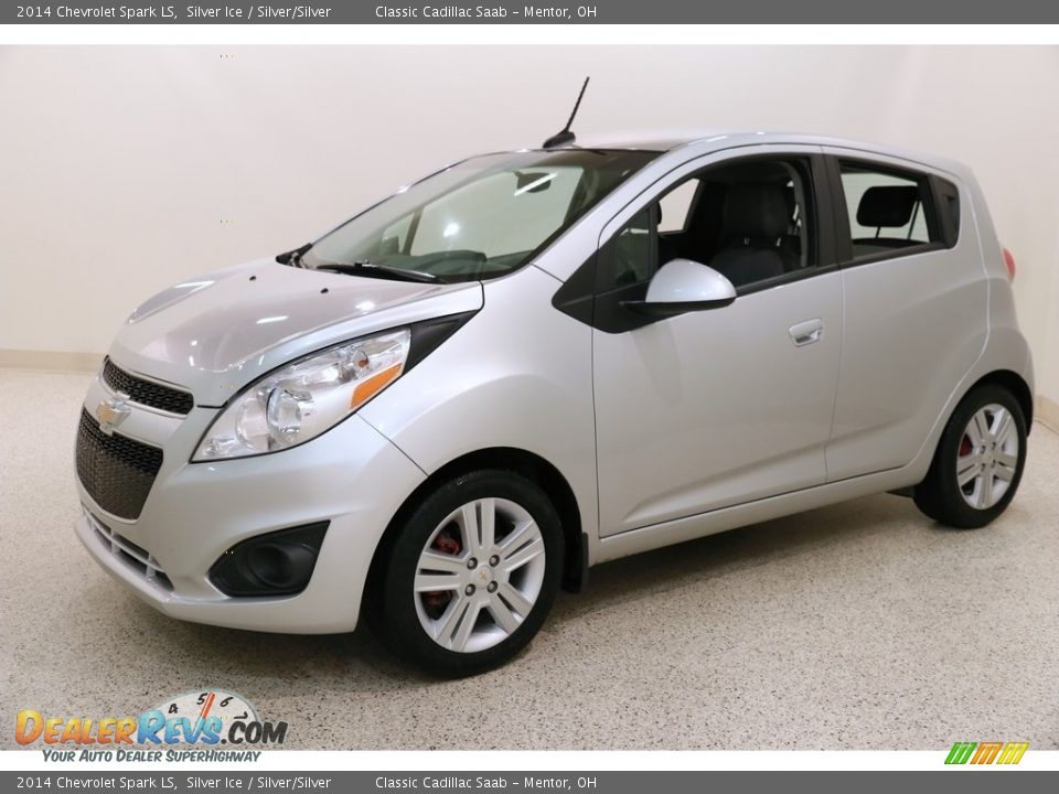 2014 Chevrolet Spark LS Silver Ice / Silver/Silver Photo #3