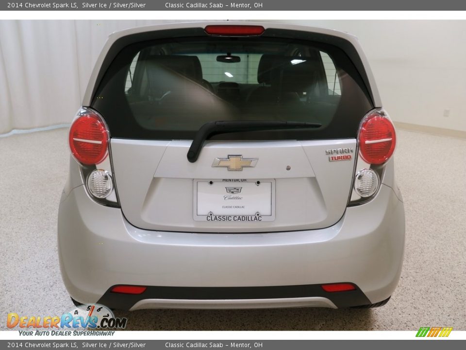 2014 Chevrolet Spark LS Silver Ice / Silver/Silver Photo #13