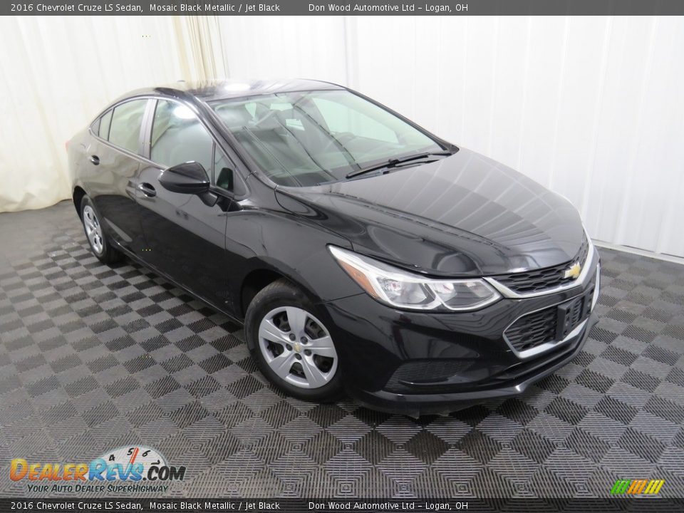 2016 Chevrolet Cruze LS Sedan Mosaic Black Metallic / Jet Black Photo #4