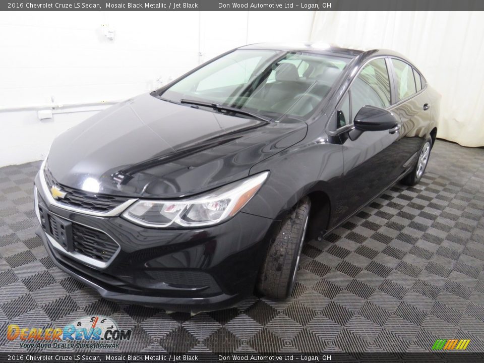 2016 Chevrolet Cruze LS Sedan Mosaic Black Metallic / Jet Black Photo #8
