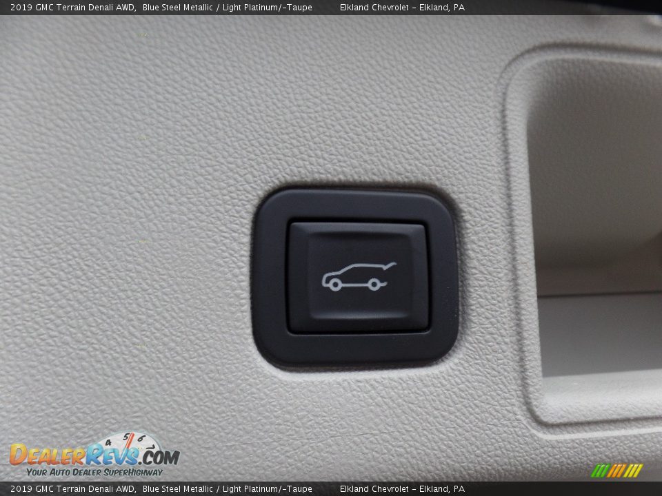 2019 GMC Terrain Denali AWD Blue Steel Metallic / Light Platinum/­Taupe Photo #14