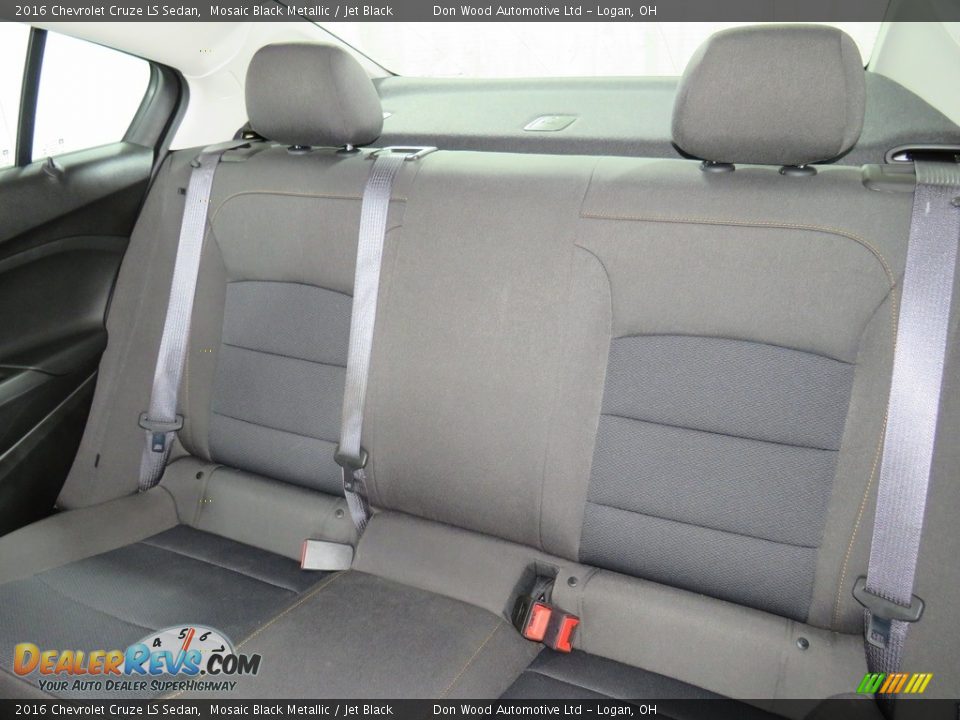 2016 Chevrolet Cruze LS Sedan Mosaic Black Metallic / Jet Black Photo #28