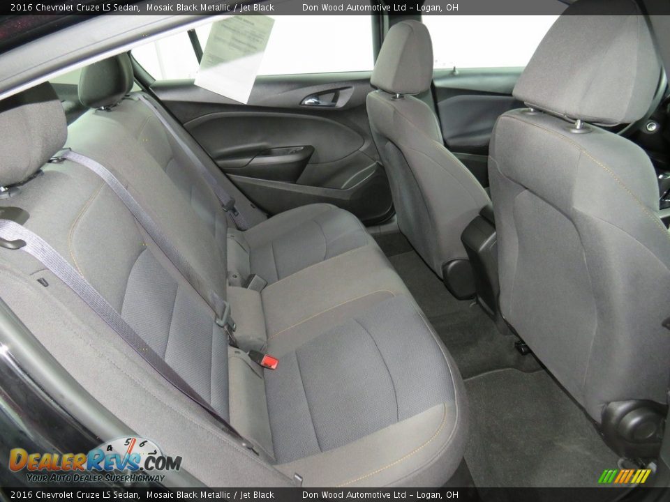 2016 Chevrolet Cruze LS Sedan Mosaic Black Metallic / Jet Black Photo #33