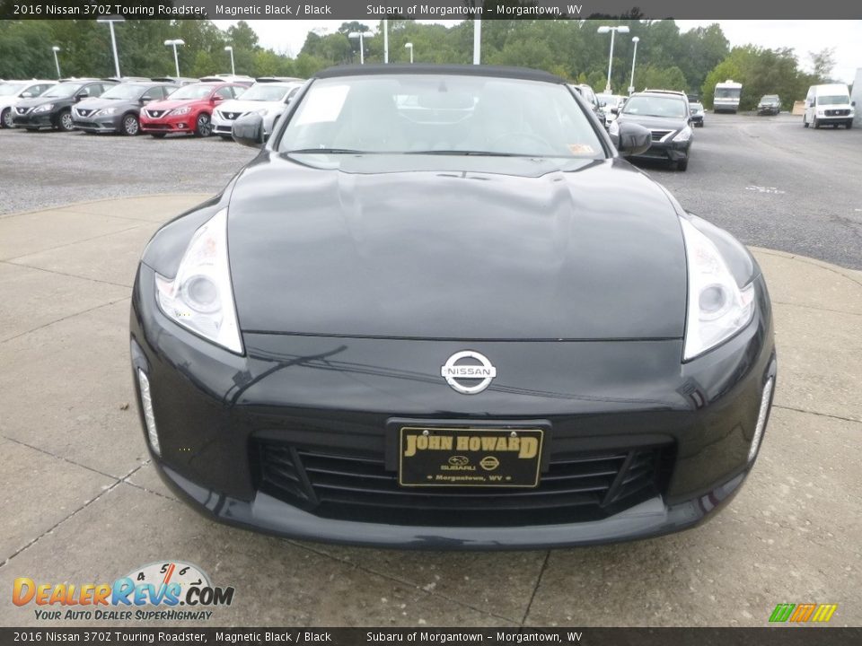 2016 Nissan 370Z Touring Roadster Magnetic Black / Black Photo #9