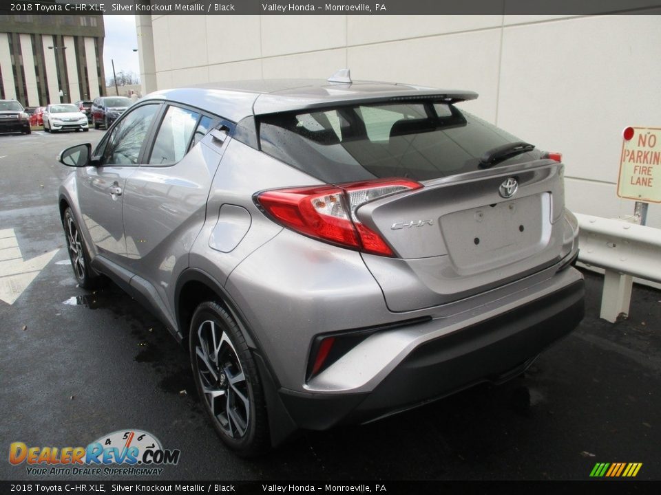 2018 Toyota C-HR XLE Silver Knockout Metallic / Black Photo #3