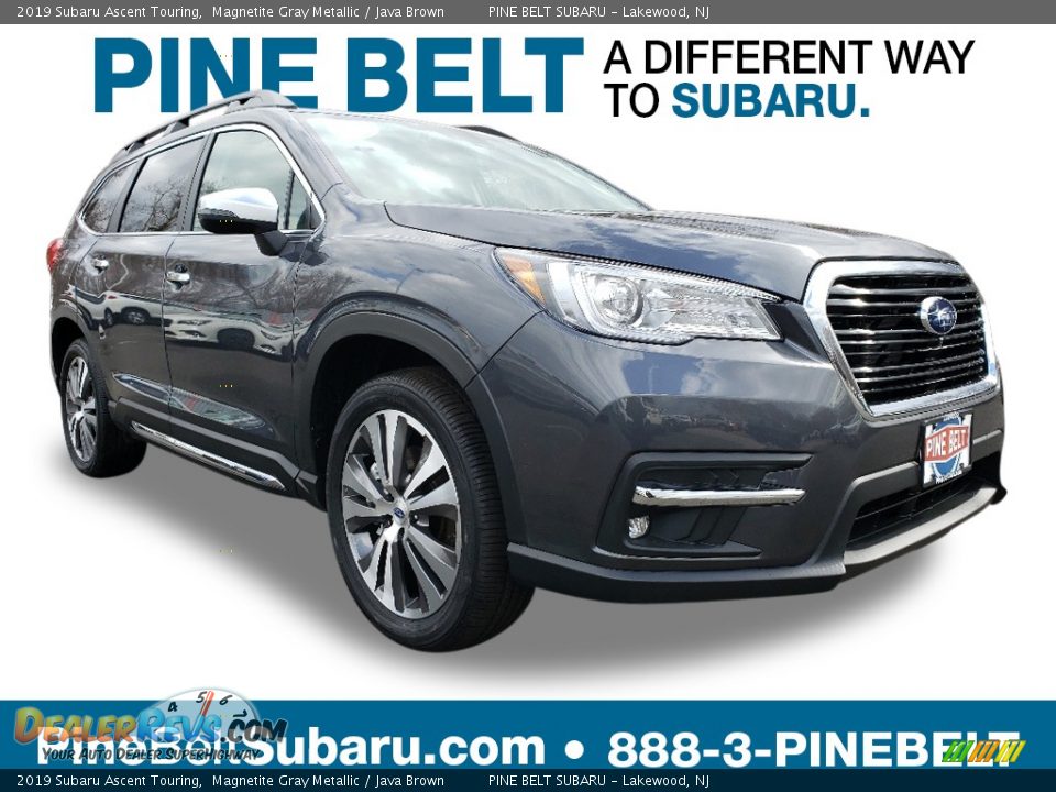 2019 Subaru Ascent Touring Magnetite Gray Metallic / Java Brown Photo #1