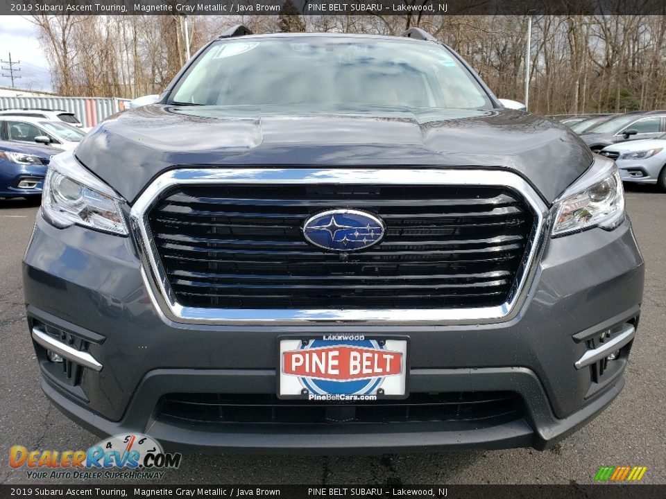 2019 Subaru Ascent Touring Magnetite Gray Metallic / Java Brown Photo #2