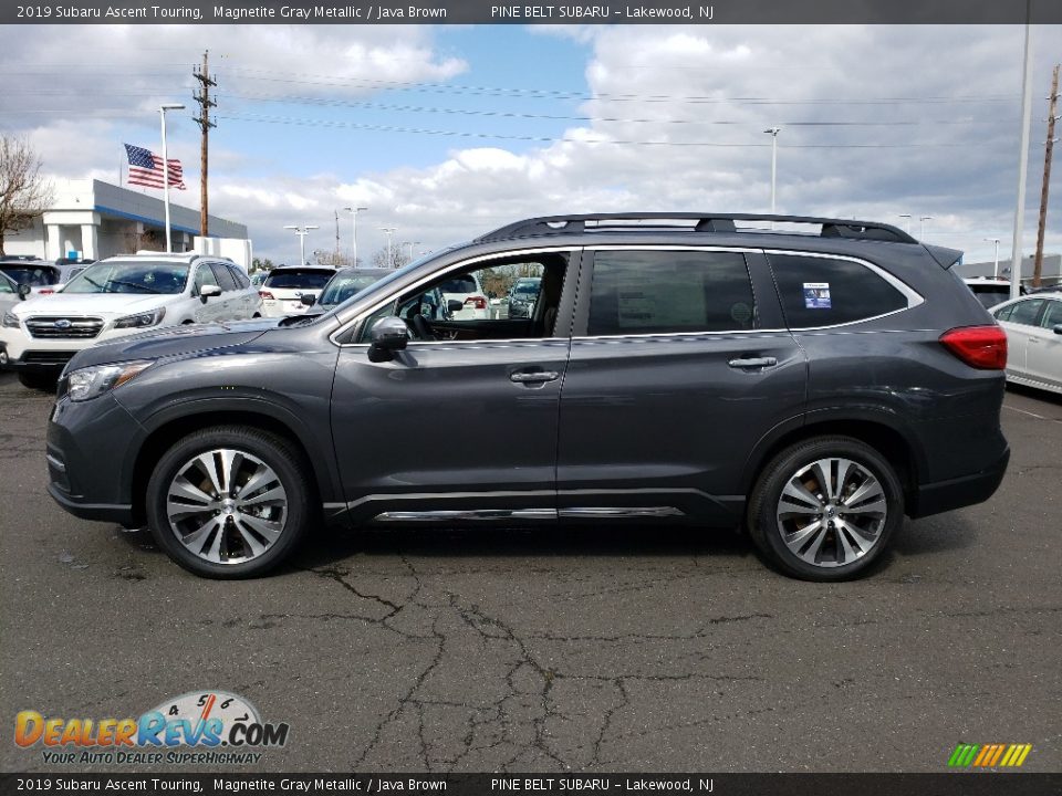 2019 Subaru Ascent Touring Magnetite Gray Metallic / Java Brown Photo #3