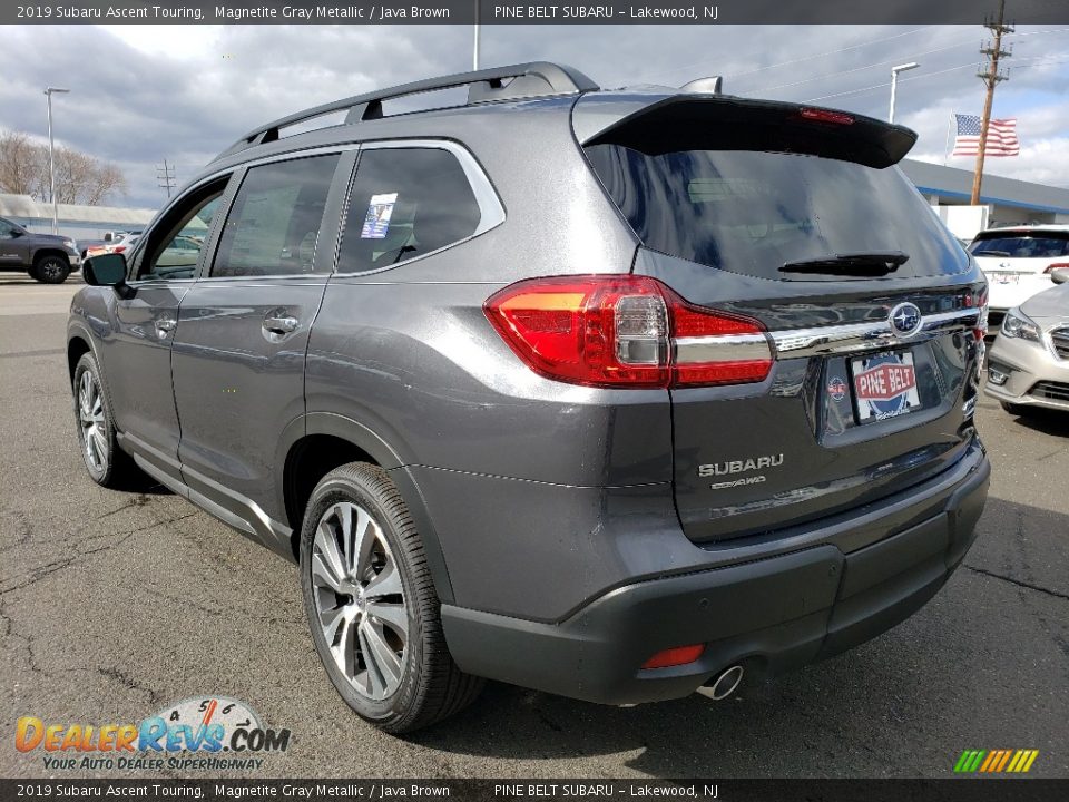 2019 Subaru Ascent Touring Magnetite Gray Metallic / Java Brown Photo #4