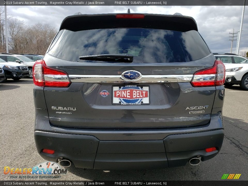 2019 Subaru Ascent Touring Magnetite Gray Metallic / Java Brown Photo #5