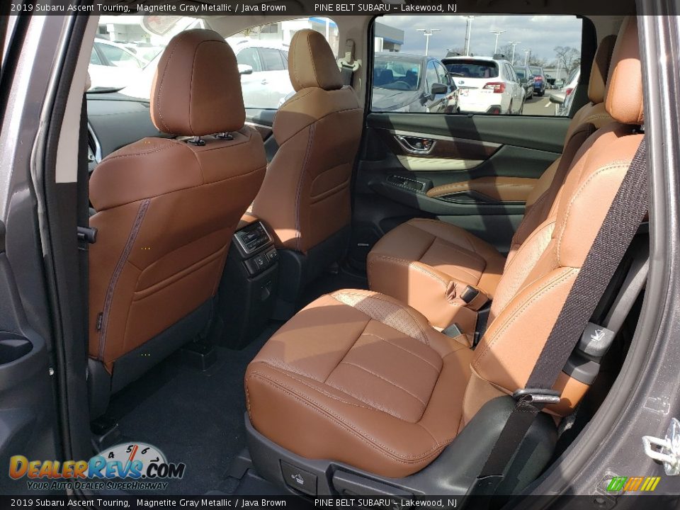 2019 Subaru Ascent Touring Magnetite Gray Metallic / Java Brown Photo #6