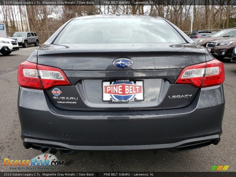 2019 Subaru Legacy 2.5i Magnetite Gray Metallic / Slate Black Photo #5