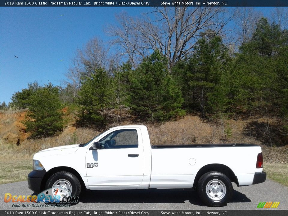 2019 Ram 1500 Classic Tradesman Regular Cab Bright White / Black/Diesel Gray Photo #1