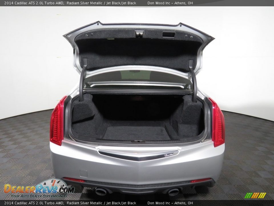 2014 Cadillac ATS 2.0L Turbo AWD Radiant Silver Metallic / Jet Black/Jet Black Photo #7