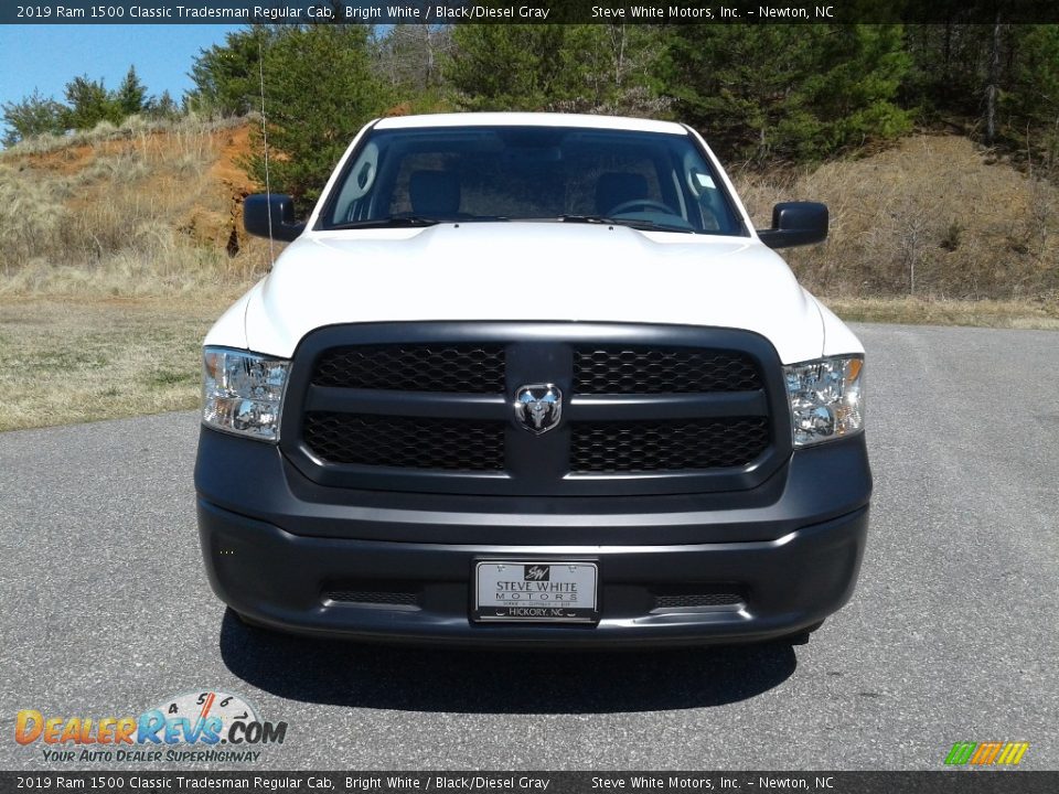 2019 Ram 1500 Classic Tradesman Regular Cab Bright White / Black/Diesel Gray Photo #3