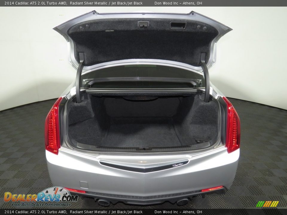 2014 Cadillac ATS 2.0L Turbo AWD Radiant Silver Metallic / Jet Black/Jet Black Photo #11