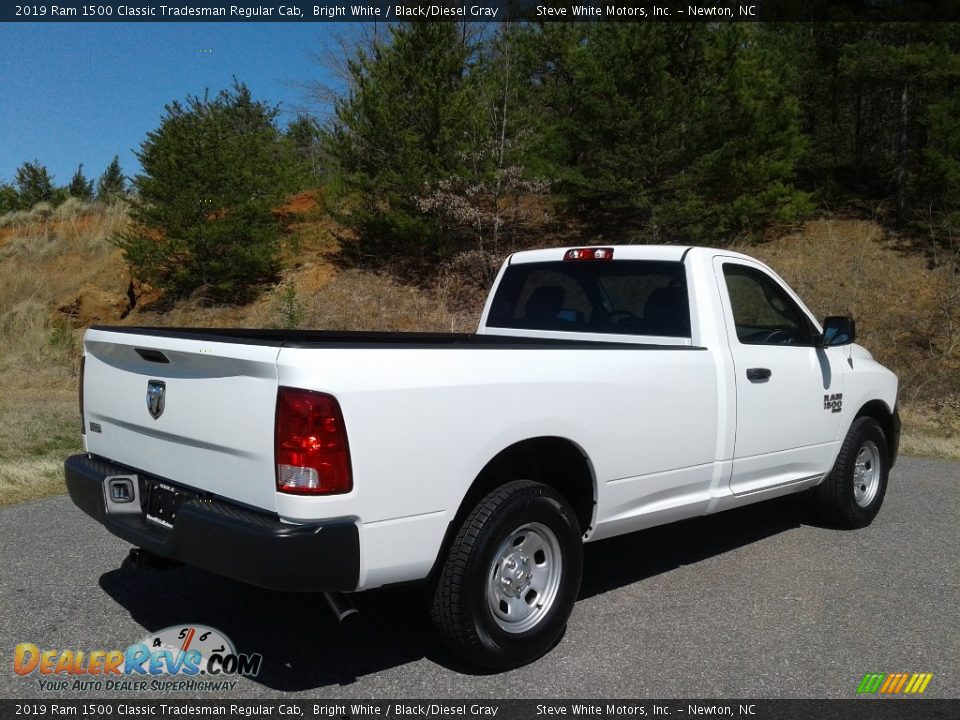 2019 Ram 1500 Classic Tradesman Regular Cab Bright White / Black/Diesel Gray Photo #6