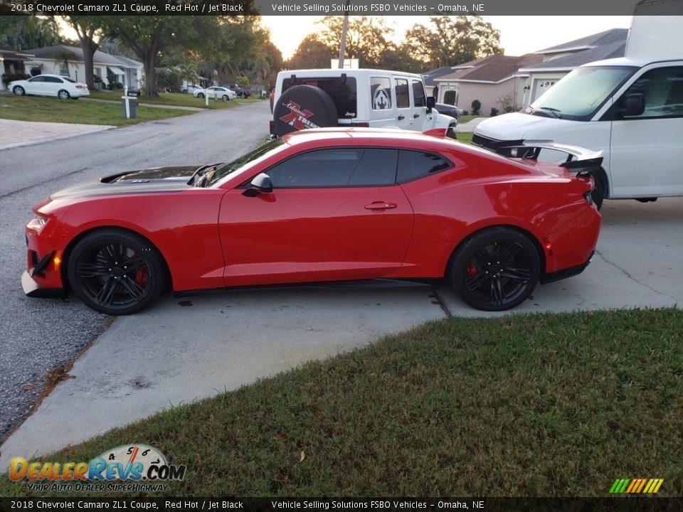 2018 Chevrolet Camaro ZL1 Coupe Red Hot / Jet Black Photo #1