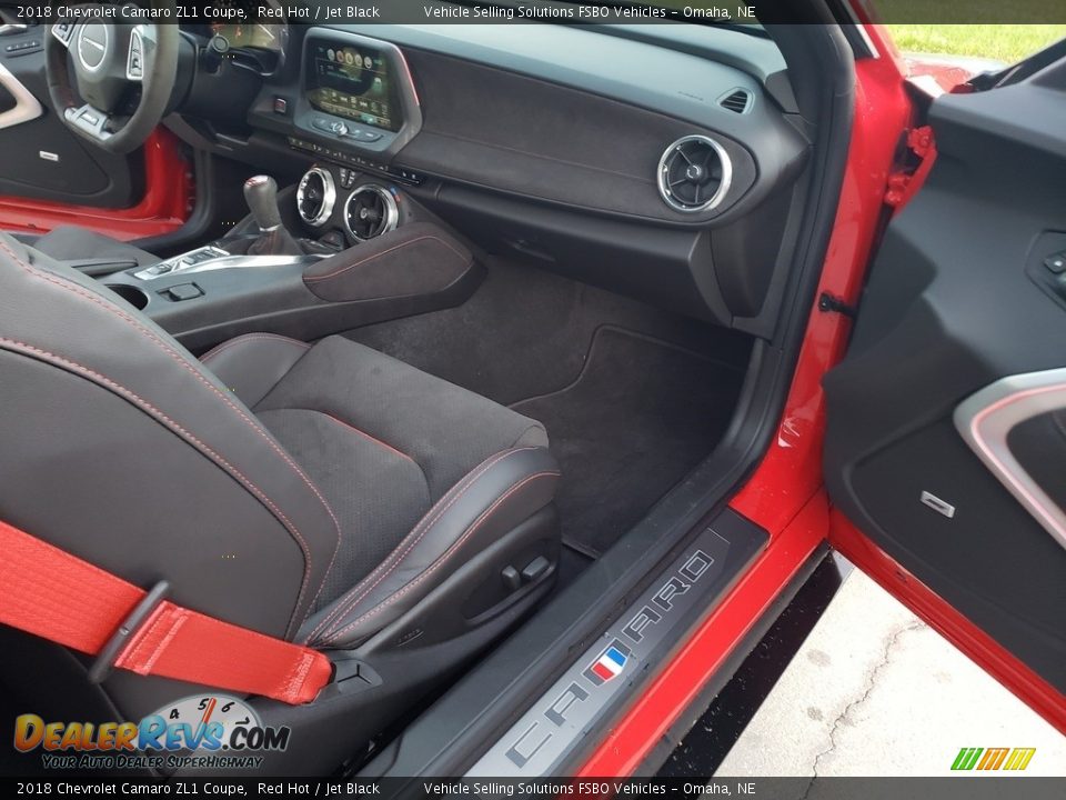 2018 Chevrolet Camaro ZL1 Coupe Red Hot / Jet Black Photo #4