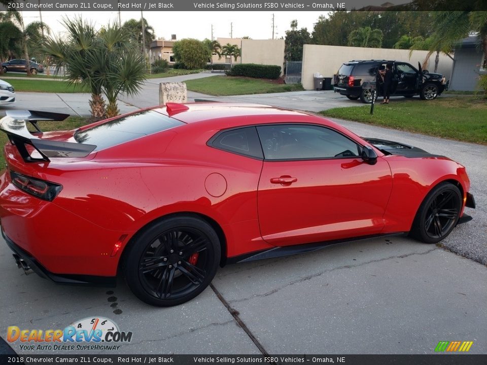 2018 Chevrolet Camaro ZL1 Coupe Red Hot / Jet Black Photo #5