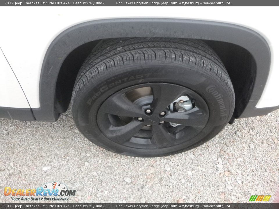 2019 Jeep Cherokee Latitude Plus 4x4 Pearl White / Black Photo #9