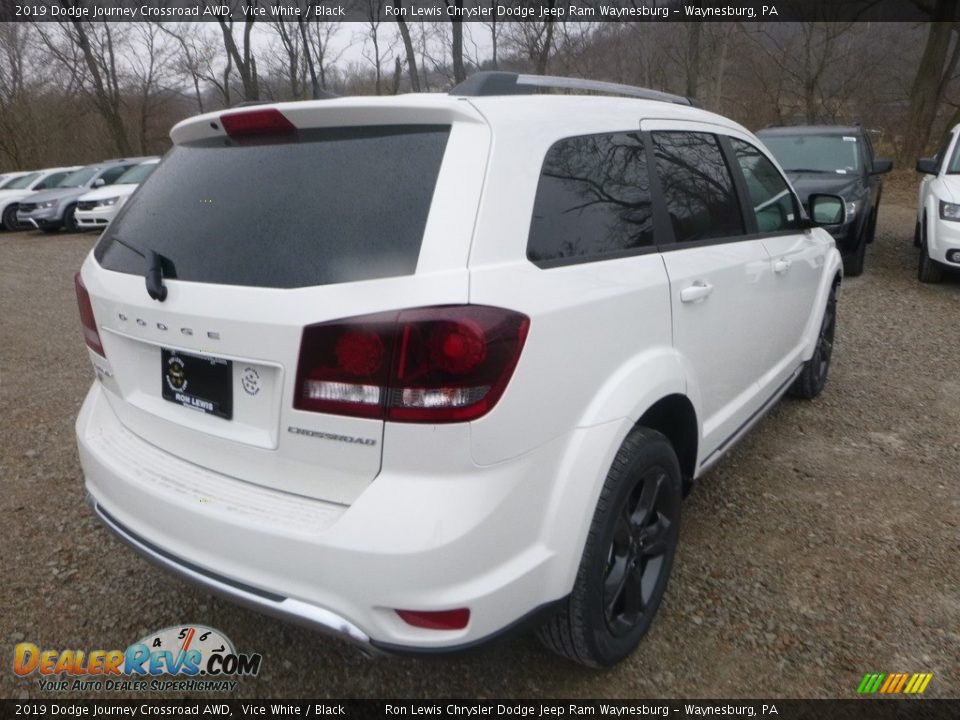 2019 Dodge Journey Crossroad AWD Vice White / Black Photo #5