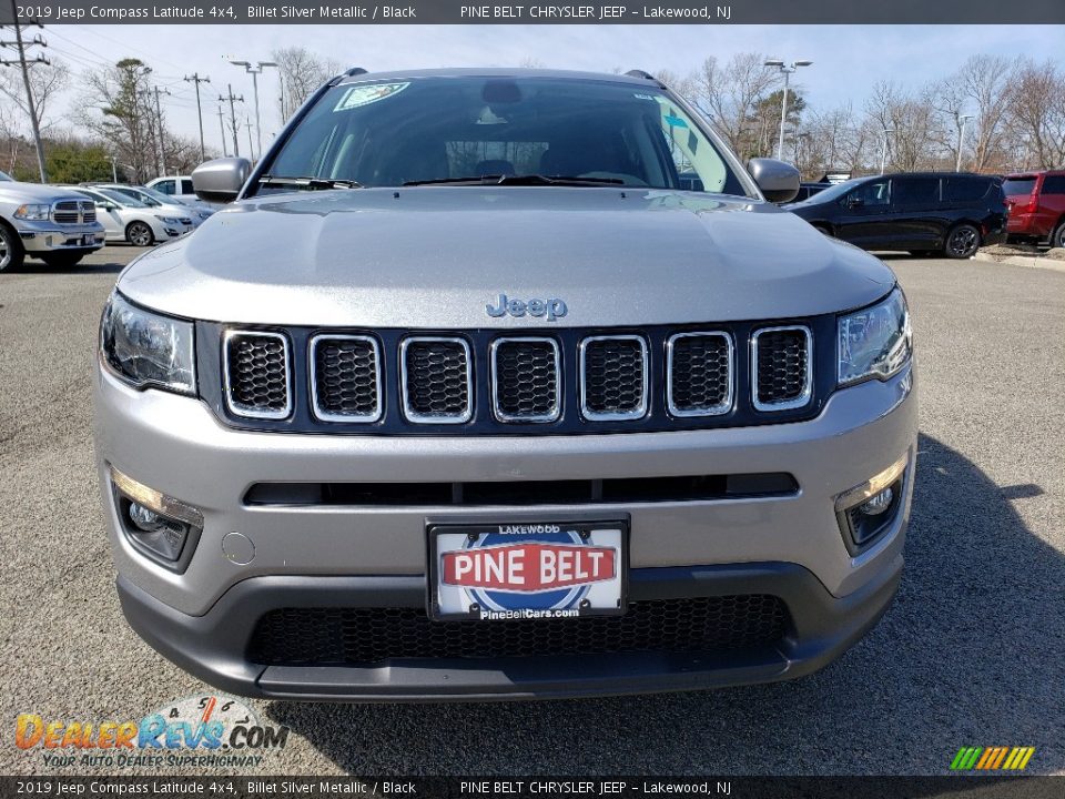 2019 Jeep Compass Latitude 4x4 Billet Silver Metallic / Black Photo #2