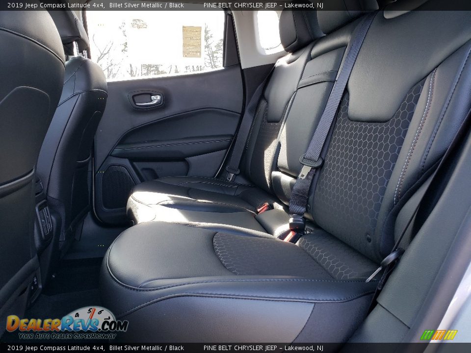 2019 Jeep Compass Latitude 4x4 Billet Silver Metallic / Black Photo #6