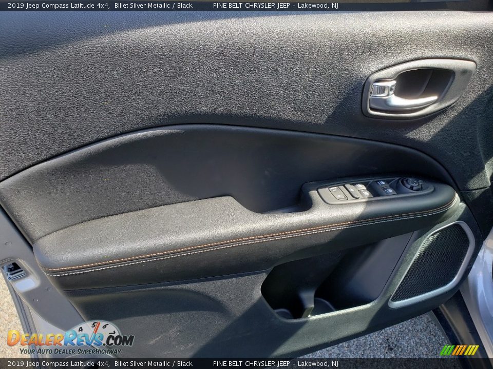 2019 Jeep Compass Latitude 4x4 Billet Silver Metallic / Black Photo #8