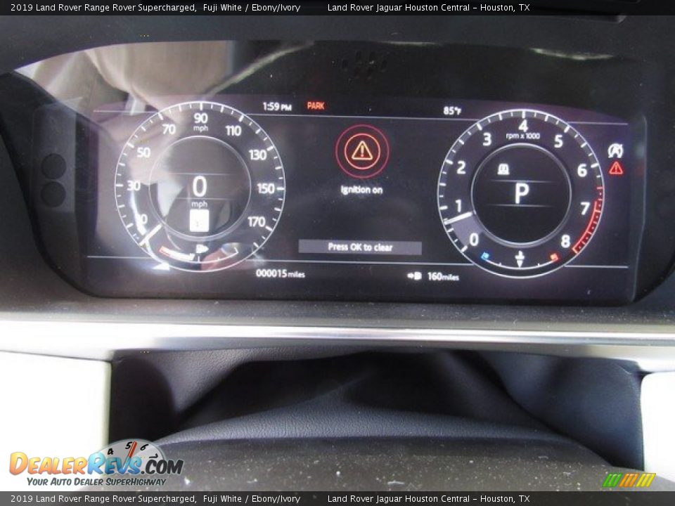2019 Land Rover Range Rover Supercharged Fuji White / Ebony/Ivory Photo #32