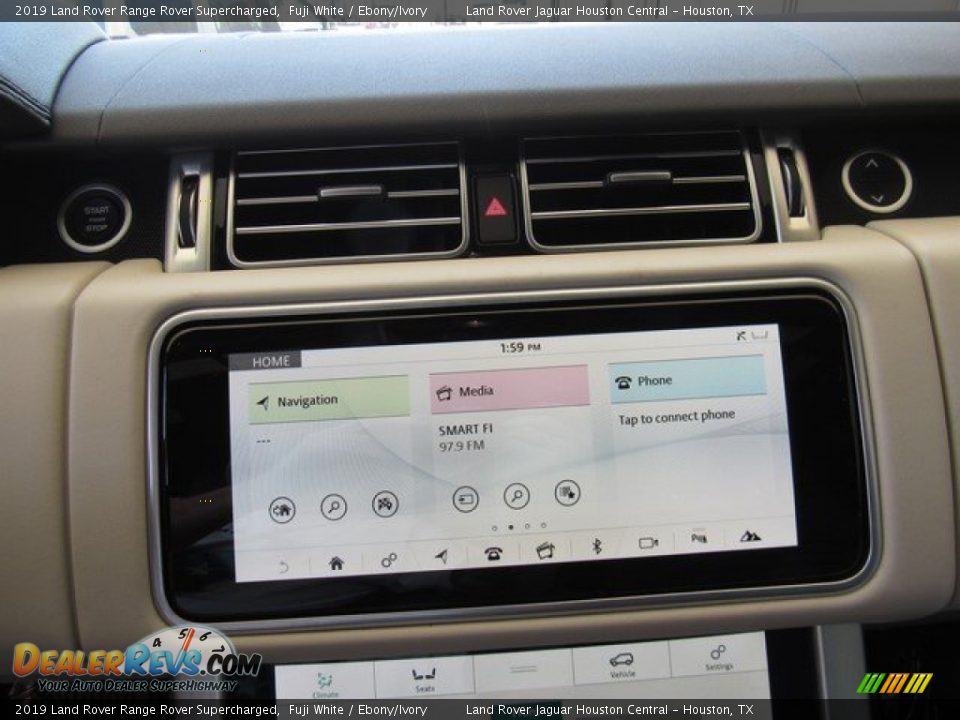 2019 Land Rover Range Rover Supercharged Fuji White / Ebony/Ivory Photo #33