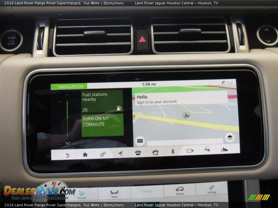 2019 Land Rover Range Rover Supercharged Fuji White / Ebony/Ivory Photo #34