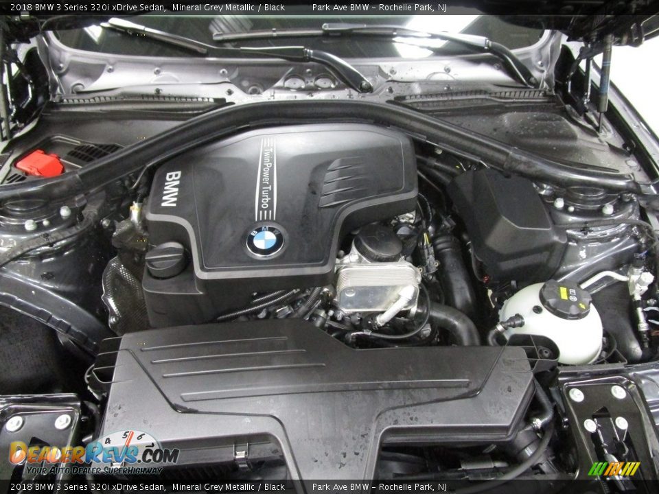 2018 BMW 3 Series 320i xDrive Sedan Mineral Grey Metallic / Black Photo #25