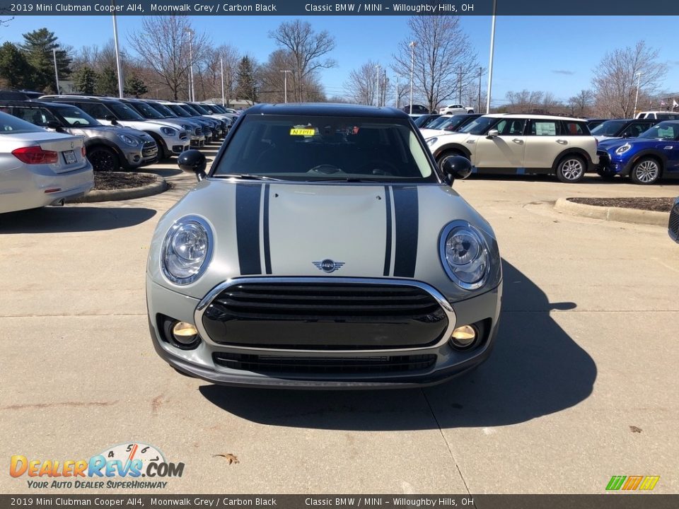 2019 Mini Clubman Cooper All4 Moonwalk Grey / Carbon Black Photo #5