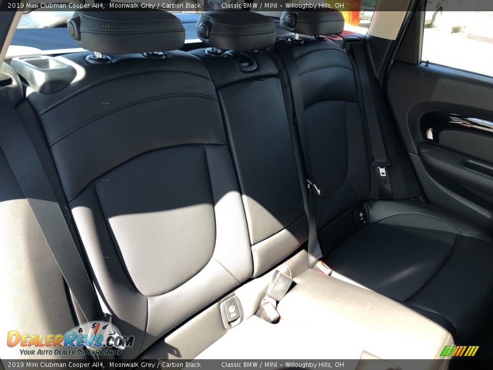 2019 Mini Clubman Cooper All4 Moonwalk Grey / Carbon Black Photo #8