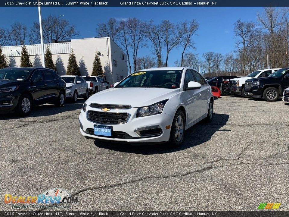 2016 Chevrolet Cruze Limited LT Summit White / Jet Black Photo #2