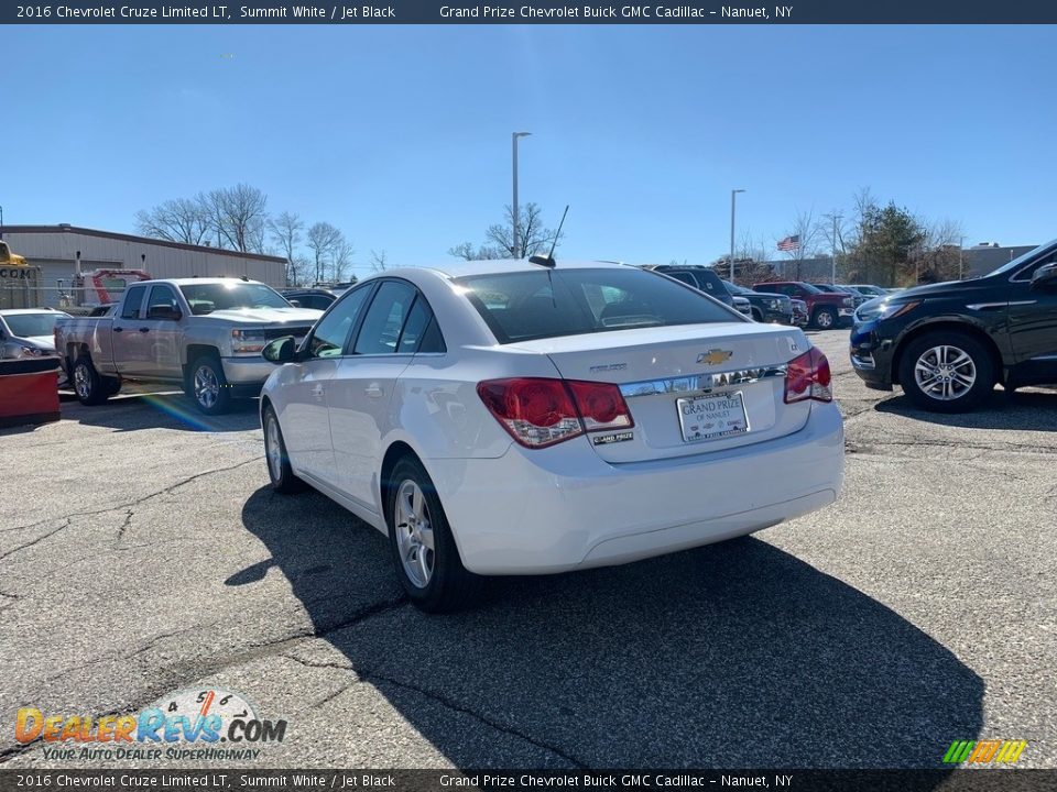 2016 Chevrolet Cruze Limited LT Summit White / Jet Black Photo #3