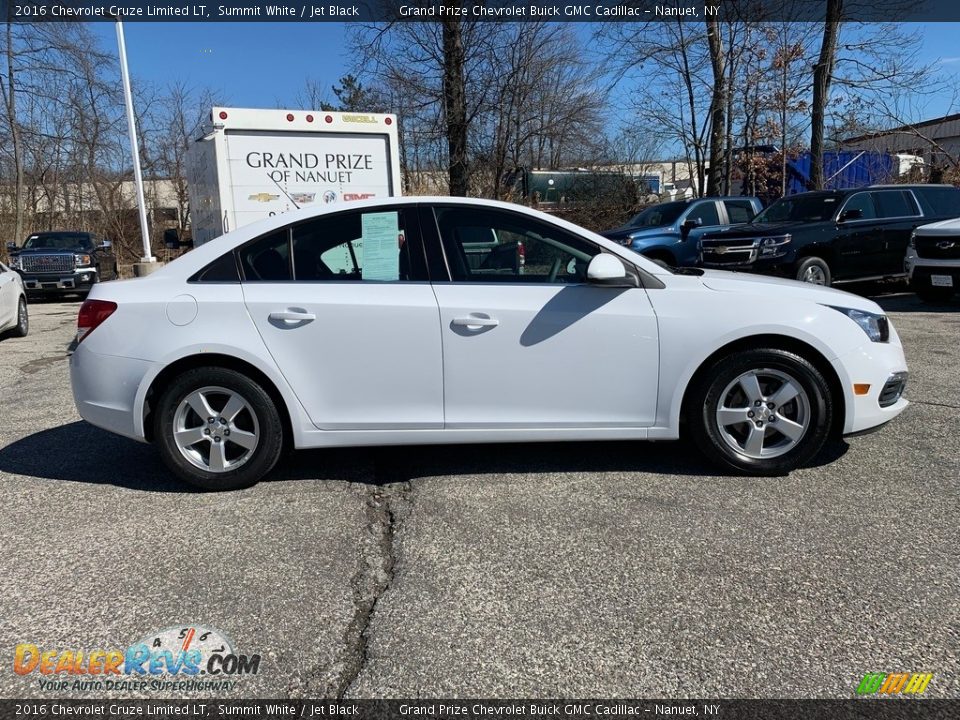 2016 Chevrolet Cruze Limited LT Summit White / Jet Black Photo #5