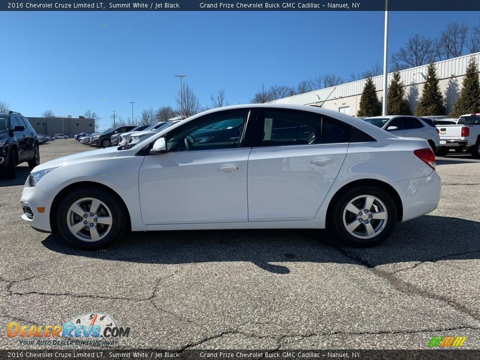 2016 Chevrolet Cruze Limited LT Summit White / Jet Black Photo #6